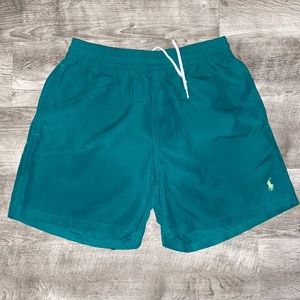 Green Polo Swim trunks